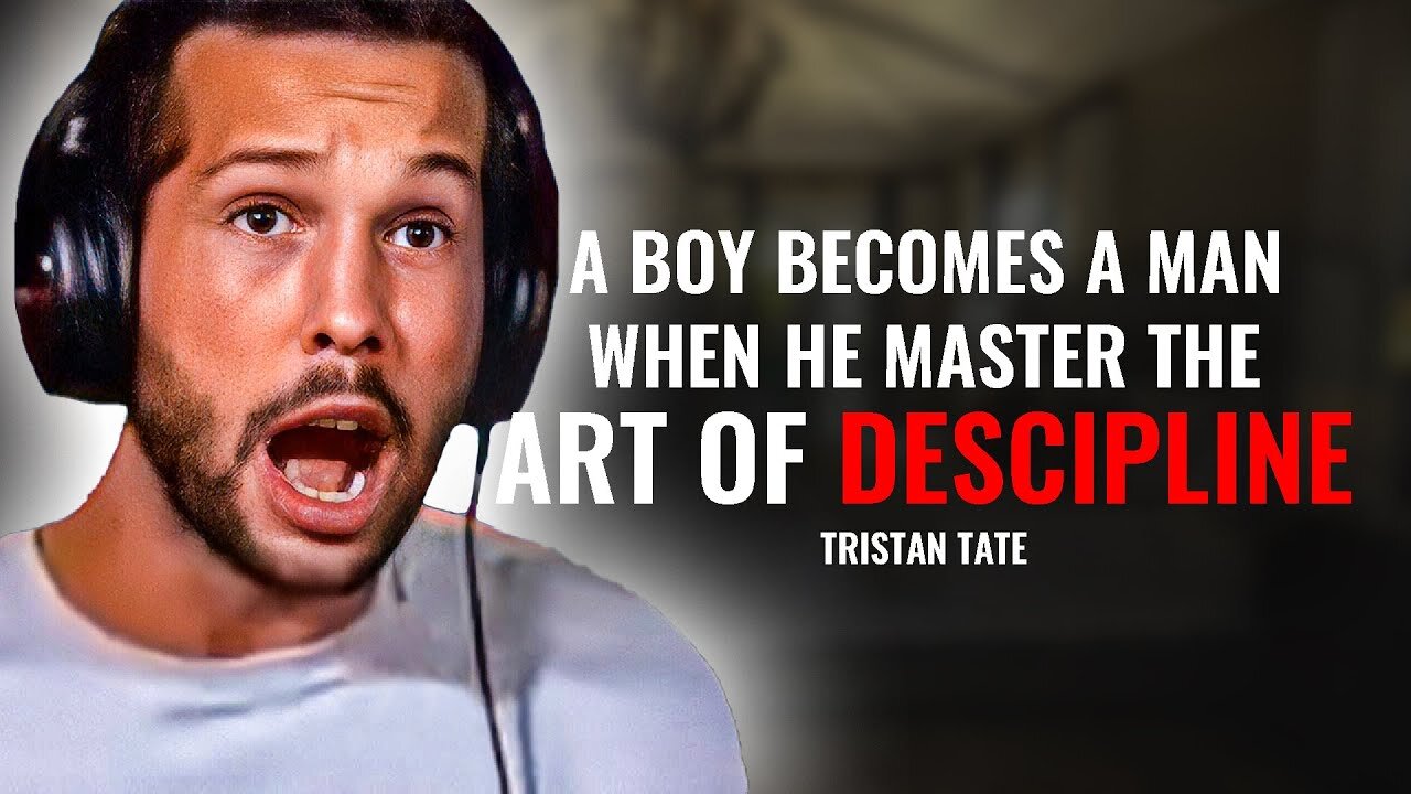 A Boy Becomes A Man when he Master The Art Of Discipline