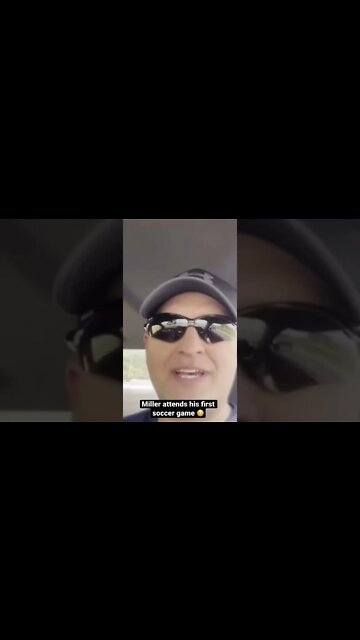 Miller attends his first soccer game… ever! See what happens next: https://youtu.be/ktW0SXqfhUk