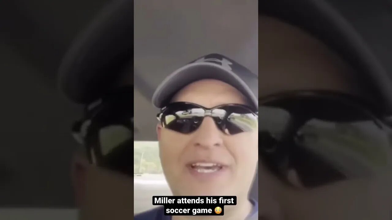 Miller attends his first soccer game… ever! See what happens next: https://youtu.be/ktW0SXqfhUk