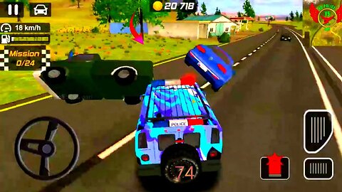 HD police vs gari game #674 police Gameplay Best Car Games Drift Gari Driving 2023 Android