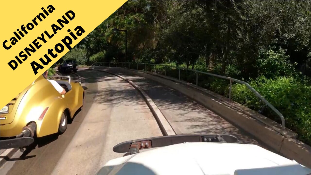 California Disneyland Autopia Car Ride