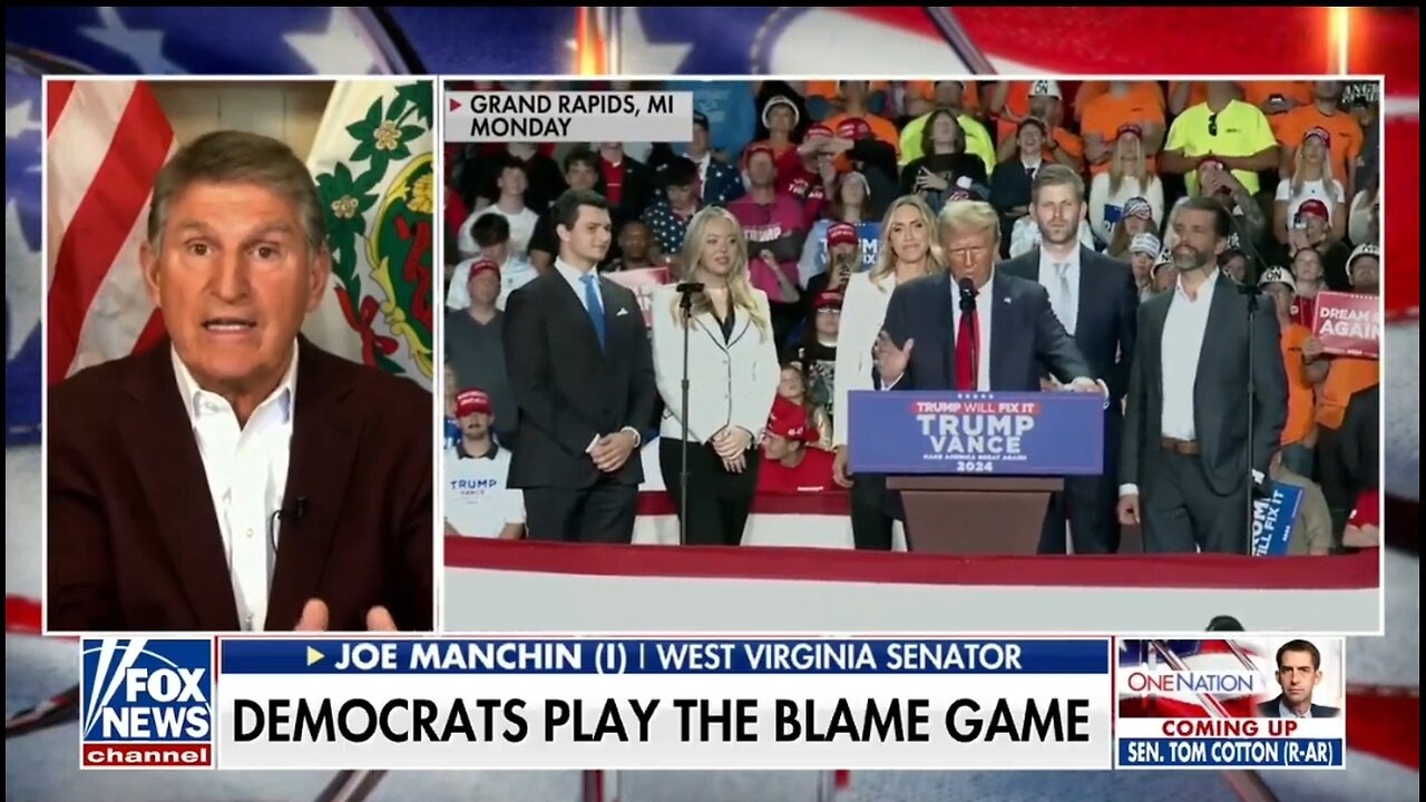 Sen Joe Manchin: No, Kamala Didn't Lose Because Of Racism, Sexism