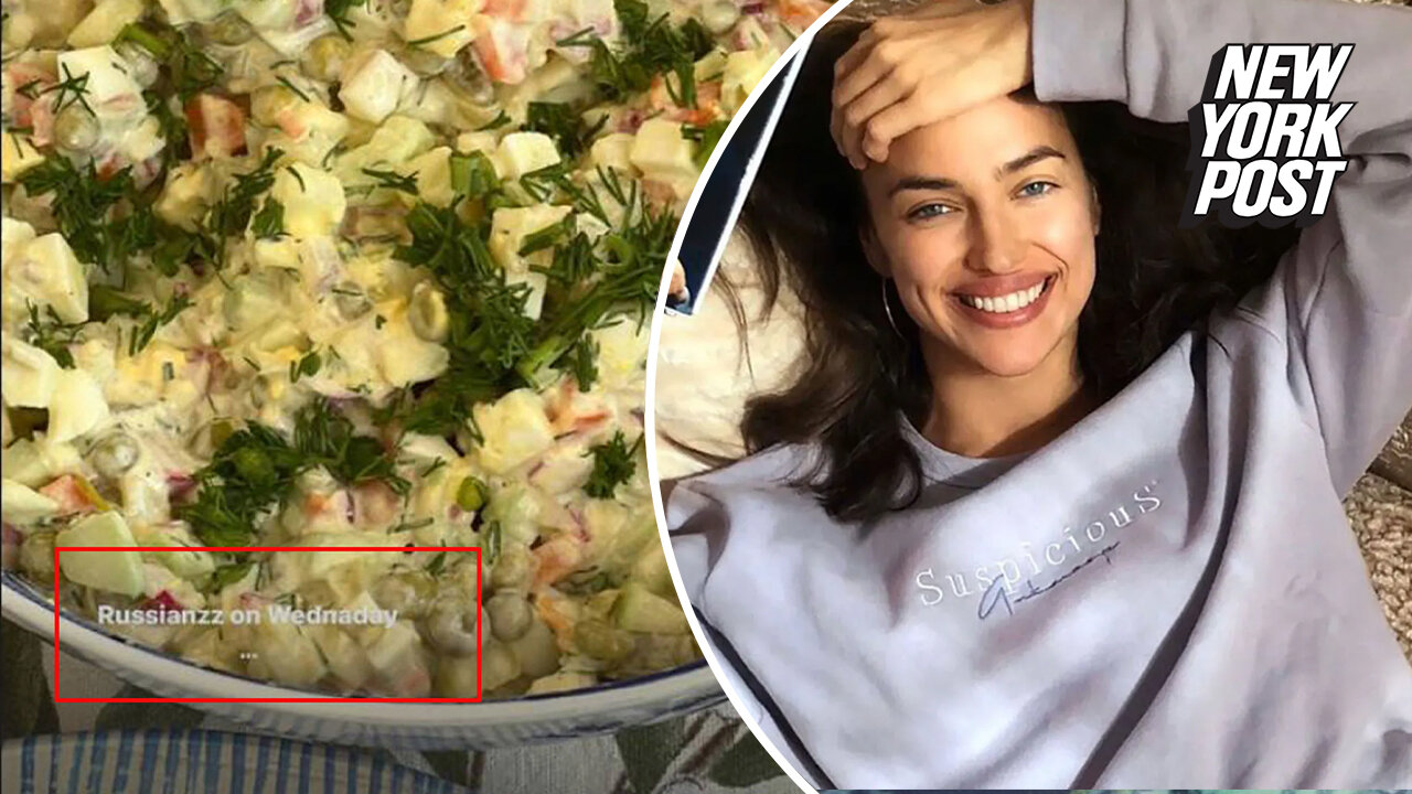 Irina Shayk accused of backing Putin with cryptic Instagram post