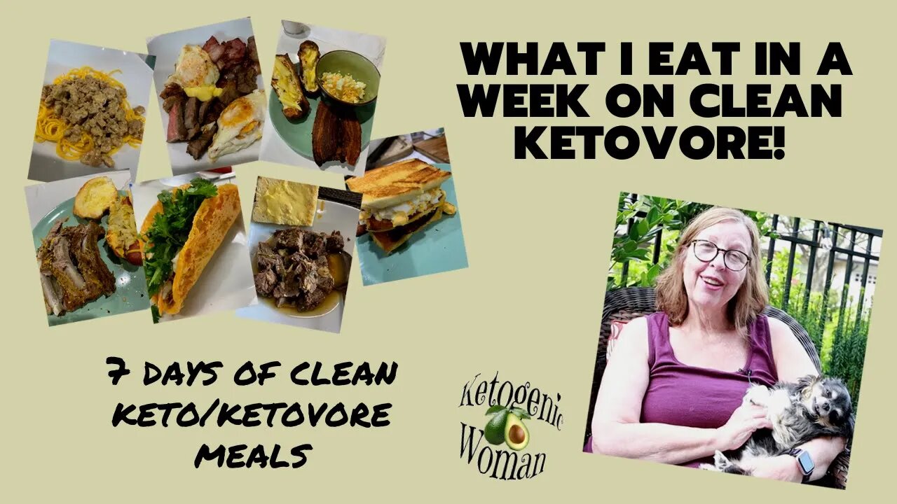 What I Eat in a Week of Clean Keto | 7 Days of Clean Ketovore Meals No Sweeteners!