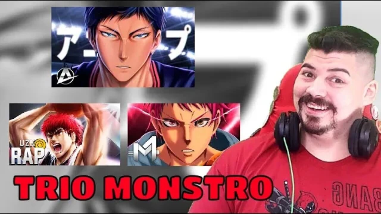REACT 3 EM 1 - SONS DE KUROKO NO BASKET - MELHOR DO MUNDO
