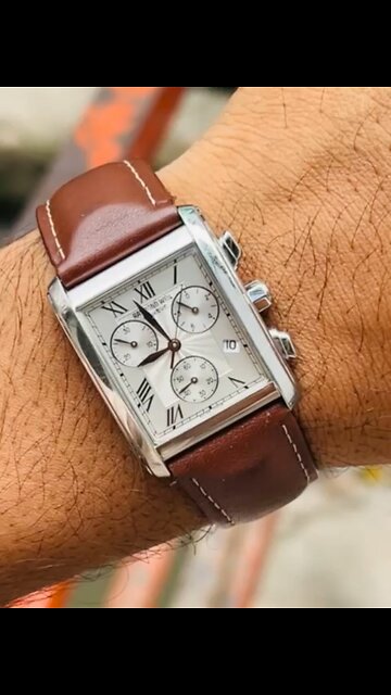 Raymond weil watch swiss made quartz chronograph