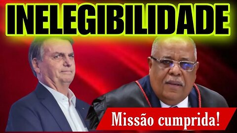 Tornar Bolsonaro inelegível por uma reunião com embaixadores, prova que ele não é corrupto.