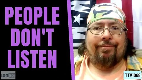 PEOPLE DON'T LISTEN - 112420 TTV1068