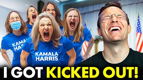 I Got Kicked OUT Of A Kamala ‘Rally!’ Campaign Called COPS On Me For EXPOSING Their EMPTY Event 🤣