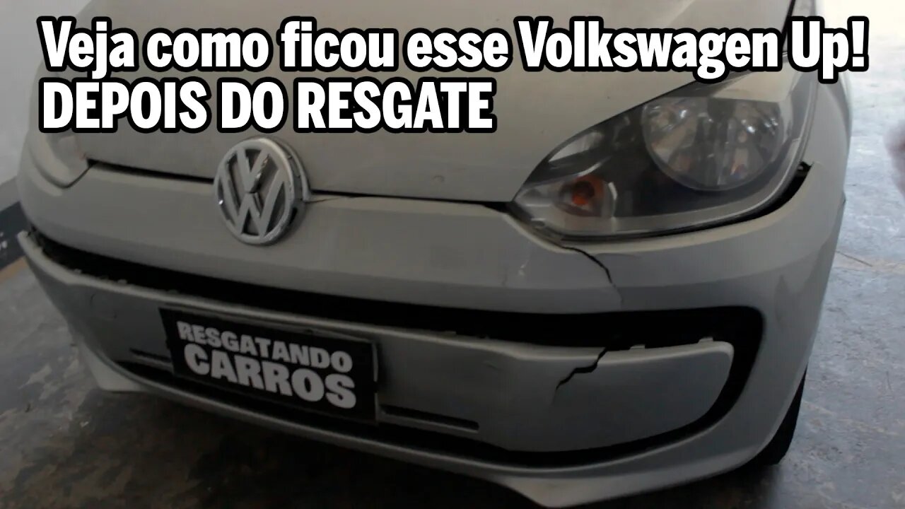 Veja como ficou esse Volkswagen Up! depois do Resgate