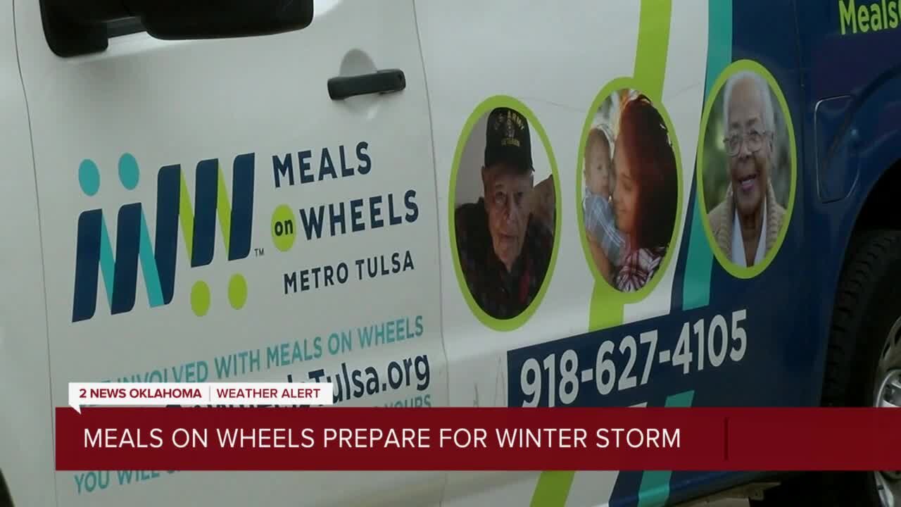 Meals on Wheels Prepare for Winter Storm