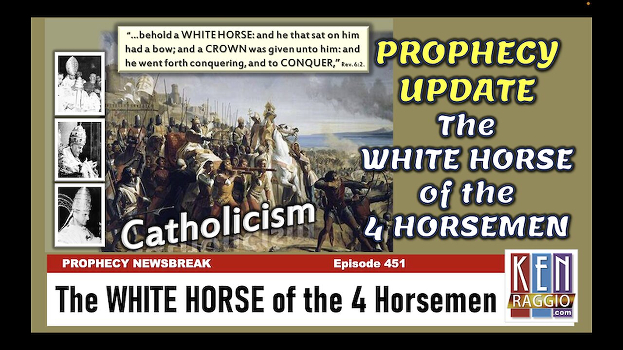 The WHITE HORSE of the Four Horsemen