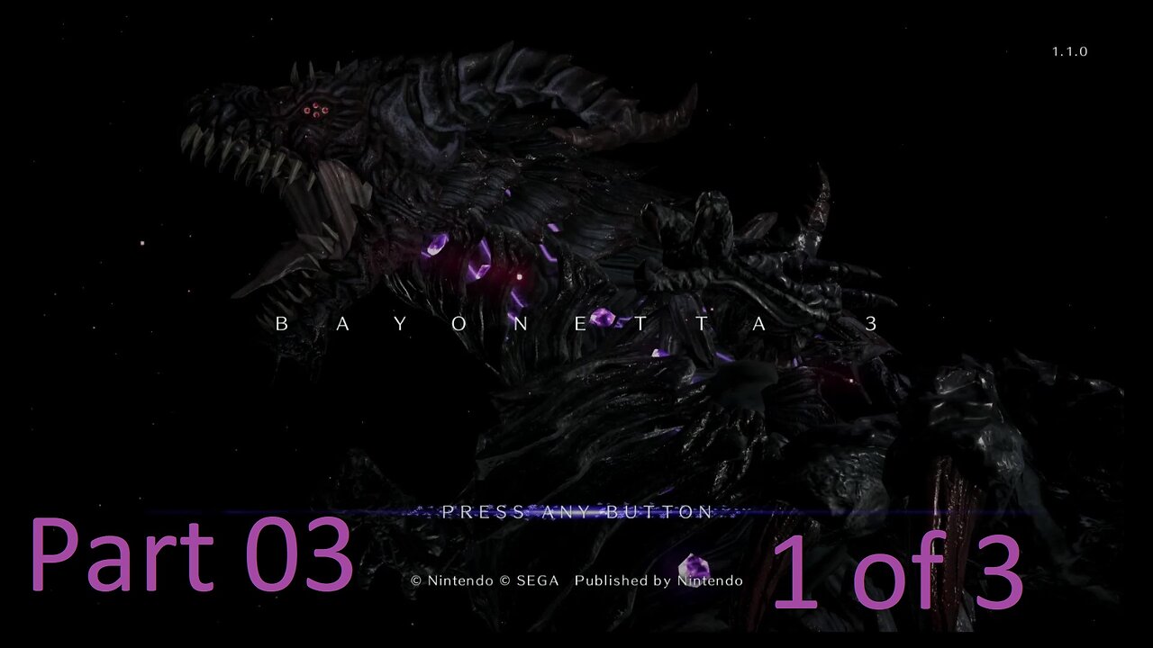 Bayonetta 3 part 03 (1 of 3) WARNING NAIVE ANGEL MODE OFF!!!