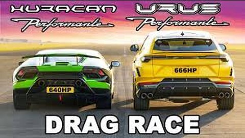 Lamborghini Performance DRAG RACE