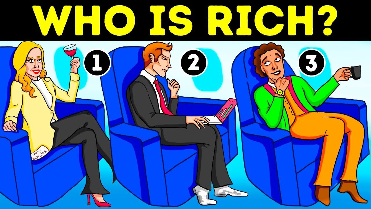 Can you figure out who is the richest.