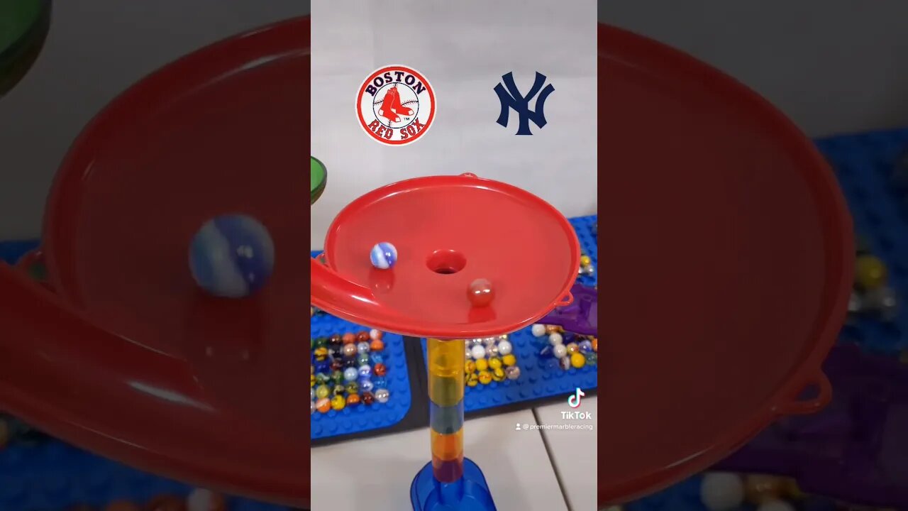 Yankees vs Red Sox: MLB marbles race - which team is better? | According to Marbles