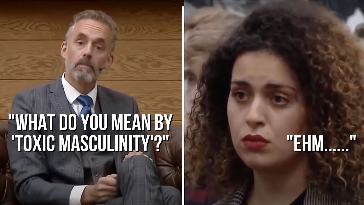 She Asks About TOXIC MASCULINITY But CAN'T DEFINE It