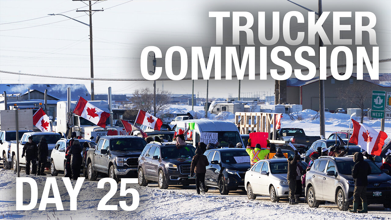 WATCH LIVE! Day 25 Public Order Emergency Commission | RCMP Officer Testifies