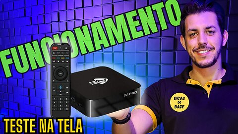 TESTE NA TELA STV S1 PRO