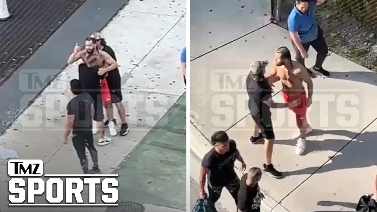 Jorge Masvidal Gets In Heated Altercation Outside UFC 287 Weigh-Ins, Held Back