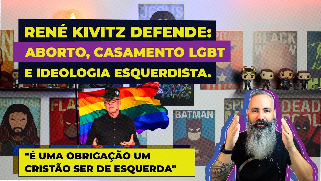 🔴 Kivitz defende direito dos LGBTs e diz que é ‘obrigação um cristão ser de esquerda’