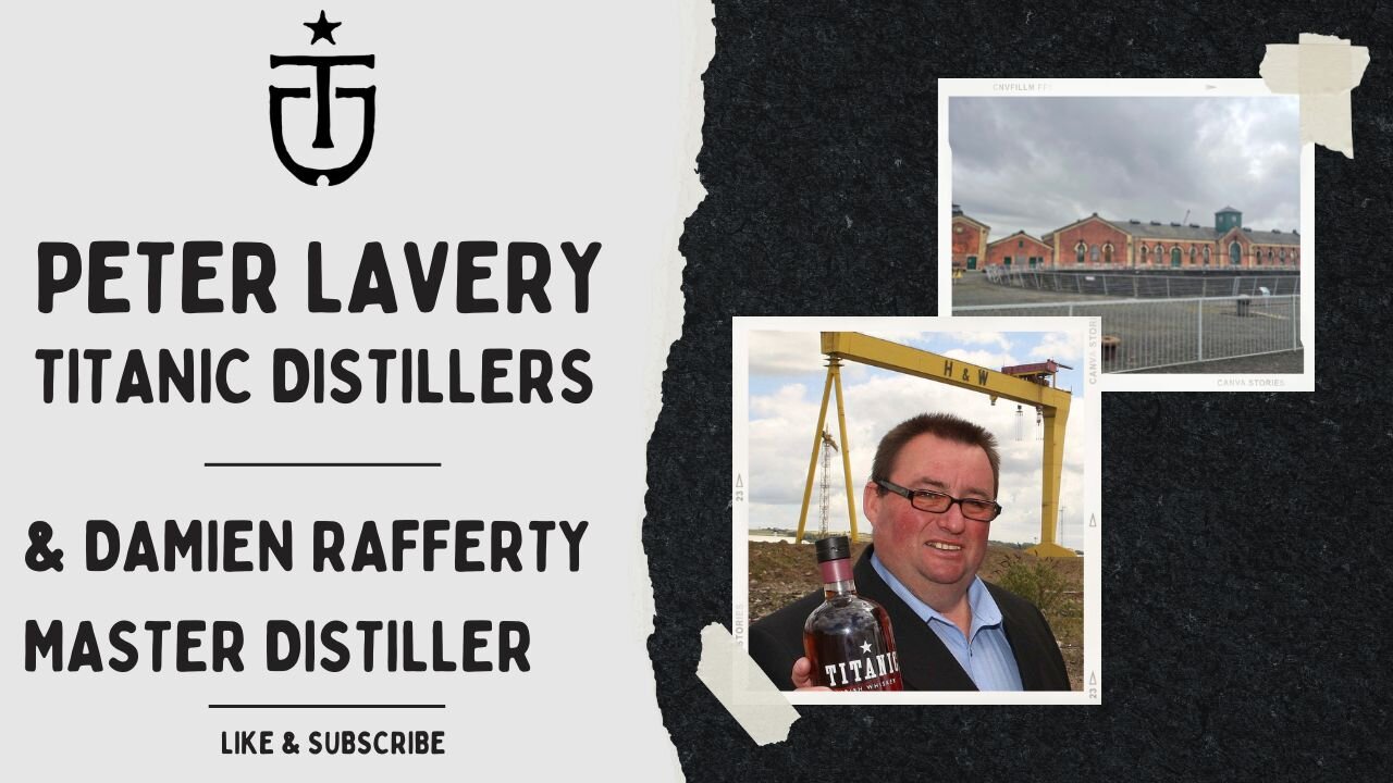 Titanic Distillers Peter Lavery as they set to open plus Distiller Damien Rafferty