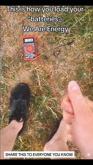 Electricity charging from earth