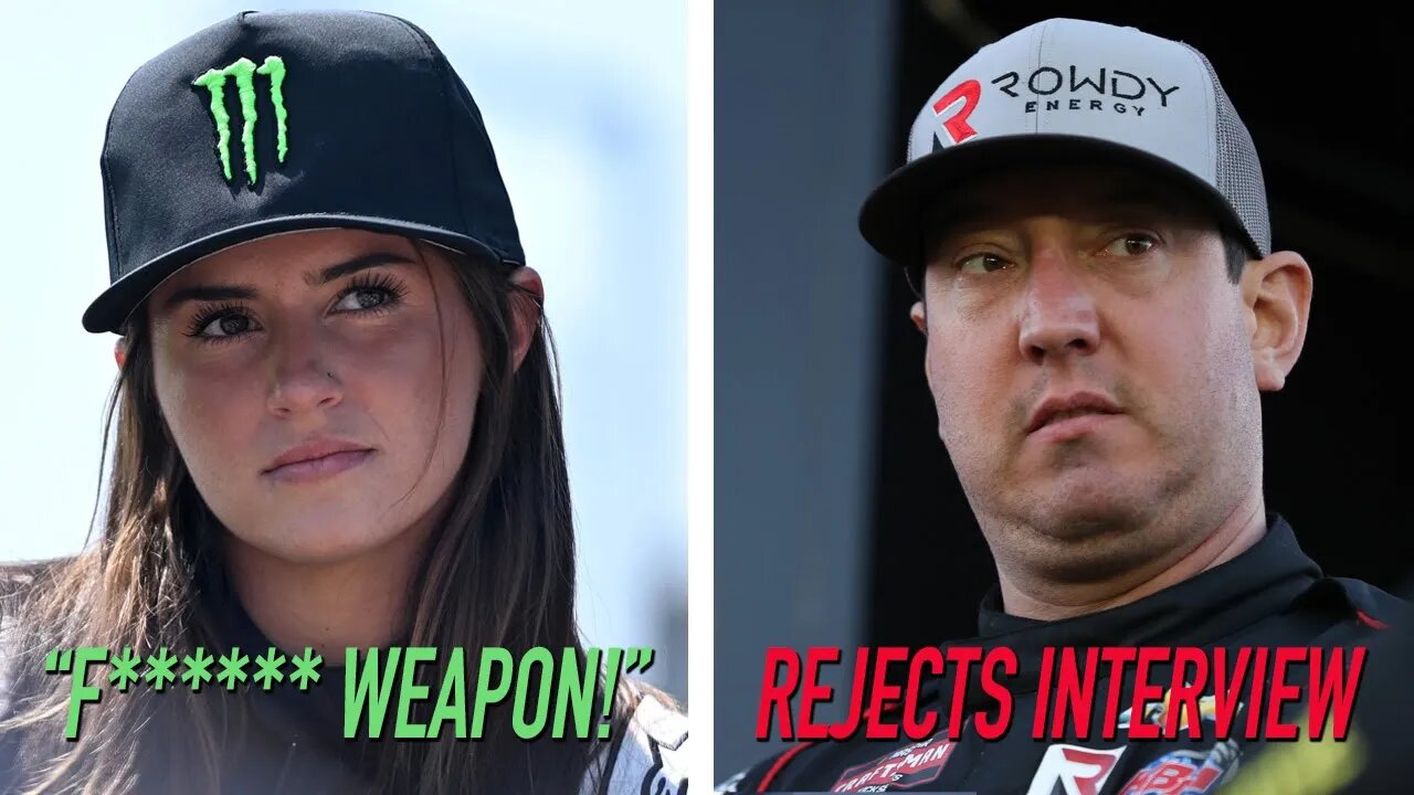 Hailie Deegan Calls Driver 'F****** Weapon' | Kyle Busch Rejects Michael Waltrip Interview