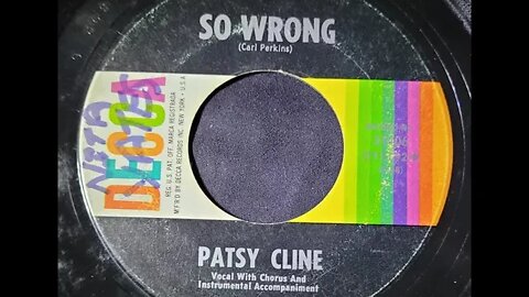 Patsy Cline - So Wrong