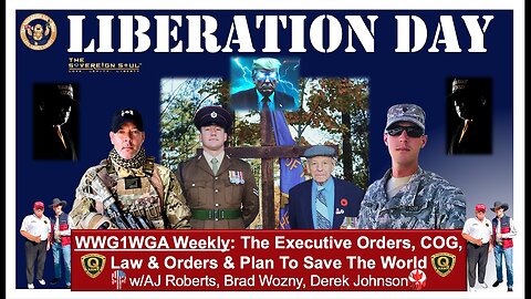 WWG1WGA 45—47 Trump’s MAGA Crushes Deep State! Derek Johnson, Brad Wozny, AJ Roberts on NCSWIC