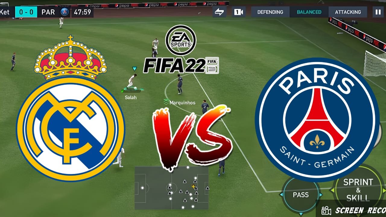 5=0 😱😳 Real madrid VS Psg 👀