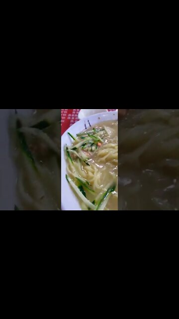 #shorts #happy #cook Chinese style cold buckwheat noodle in Korea!