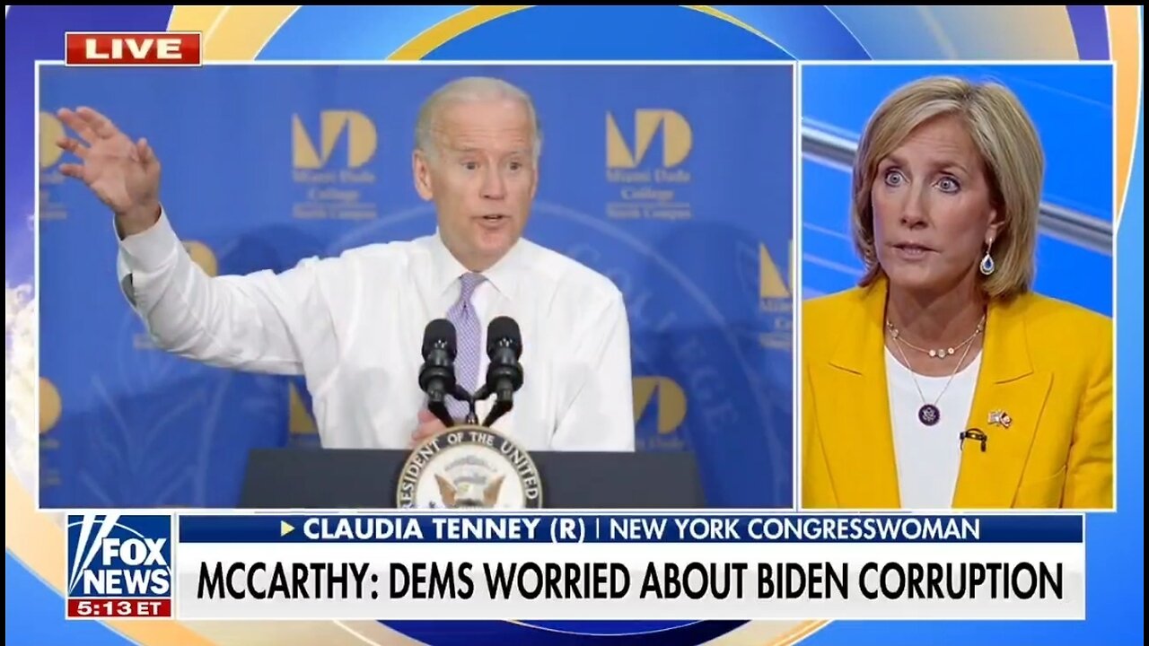 Rep Claudia Tenney Unloads On Biden Family Corruption