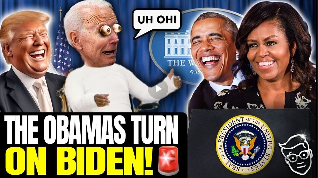 CIVIL WAR: OBAMA ADVISORS BACKSTAB BIDEN, PUBLICLY ROAST KAMALA | PLOT TO INSTALL MICHELLE?!