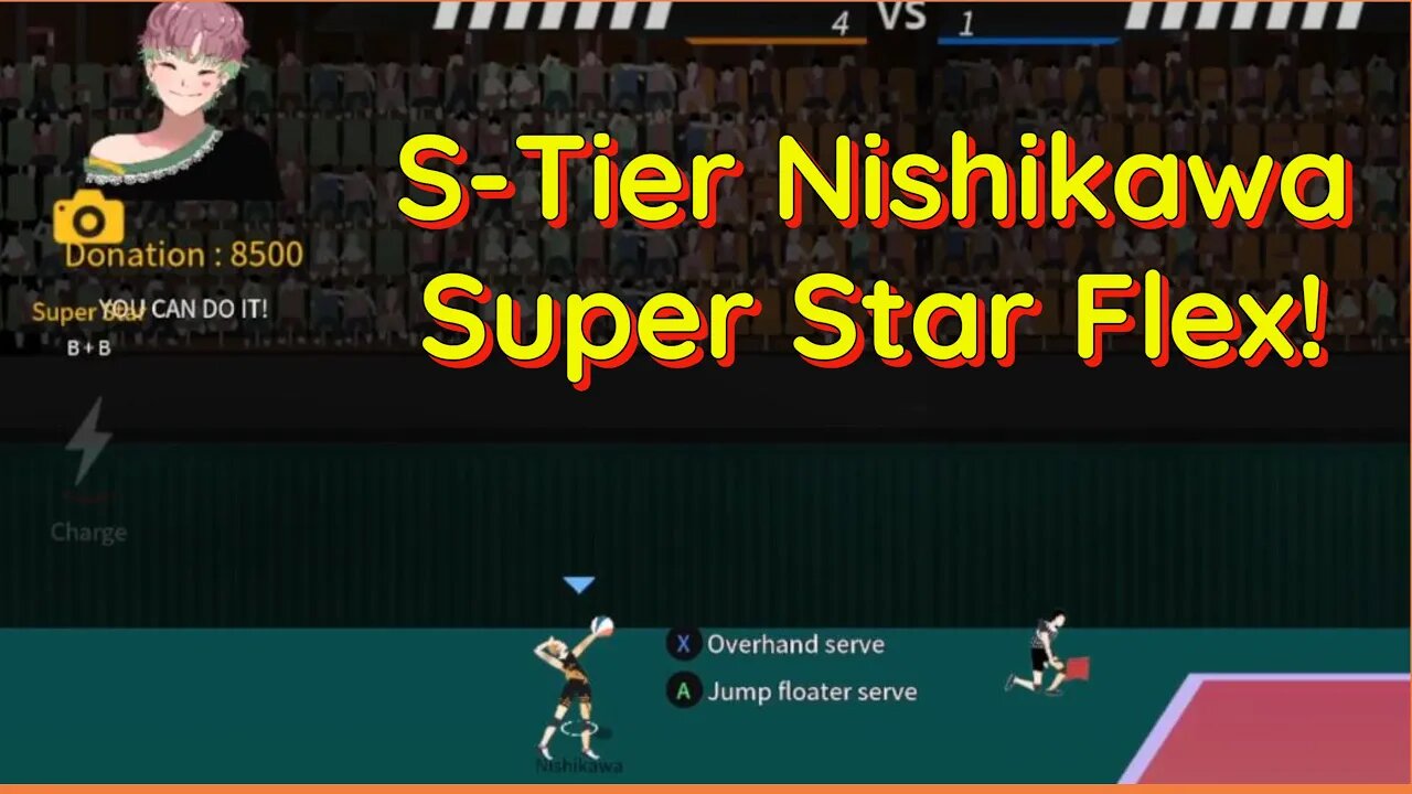 The Spike Volleyball - S-Tier Nishikawa Tournament From Livestream (Steam Open Beta)
