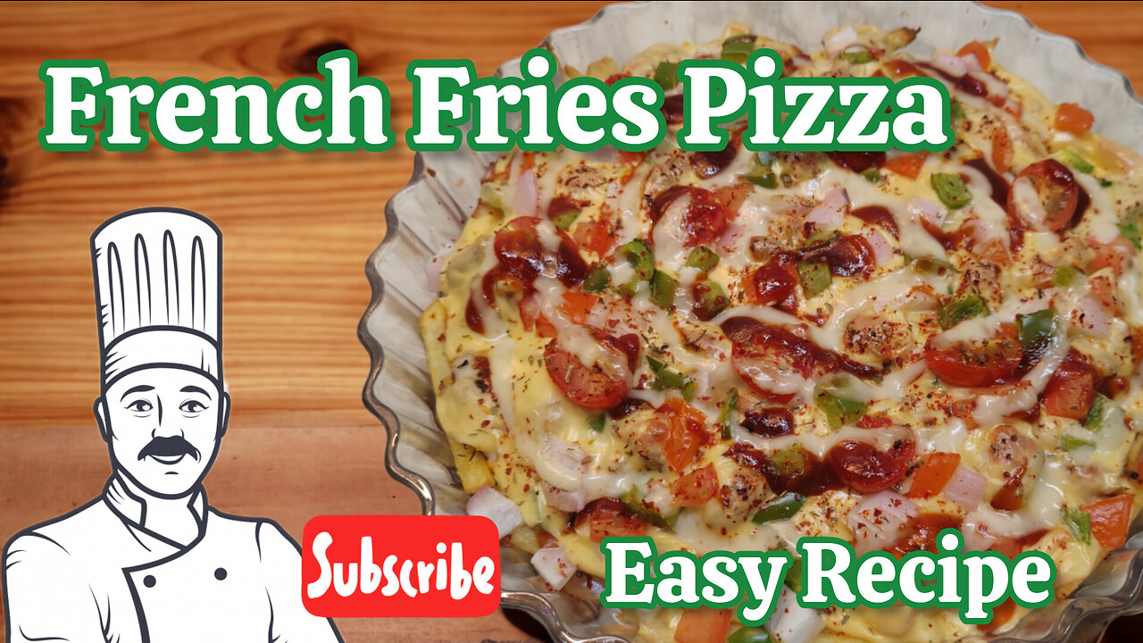 French fries Pizza recipe