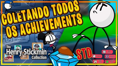 Completando os secretos Stealing the Diamond - Henry Stickmin