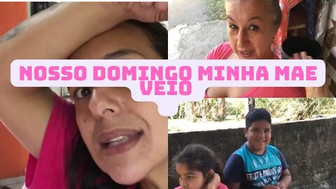 Minha mãe veio pra Morretes- Arrumei o Guarda Roupa do meu filho-Domingo gostoso