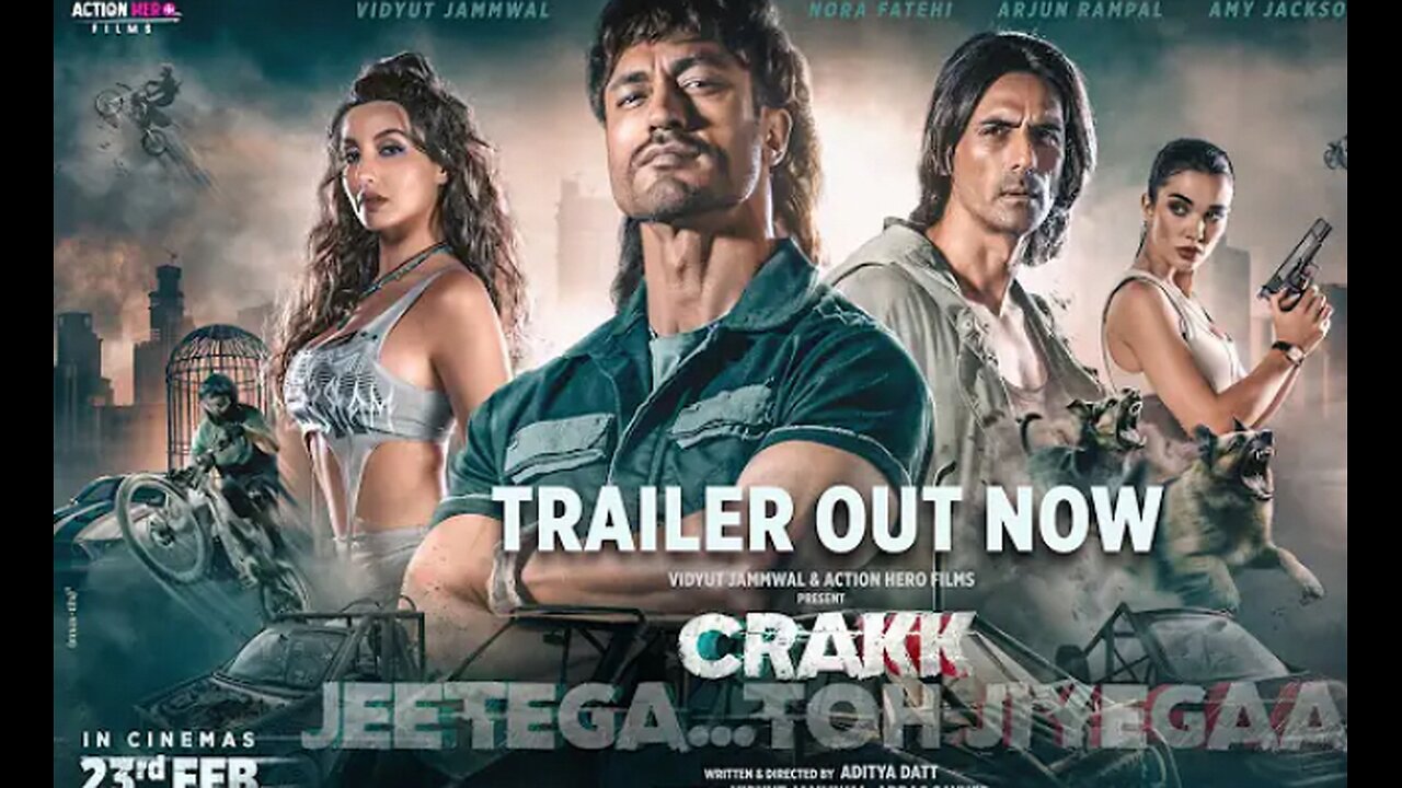 Crack - If you win then you will live official trailer Vidyut Jambal World By