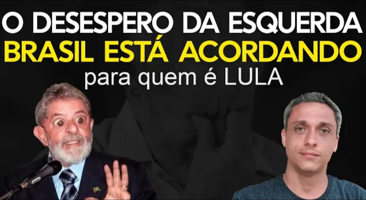 To the despair of the left and organized crime, Brazil is waking up to who LULA is.