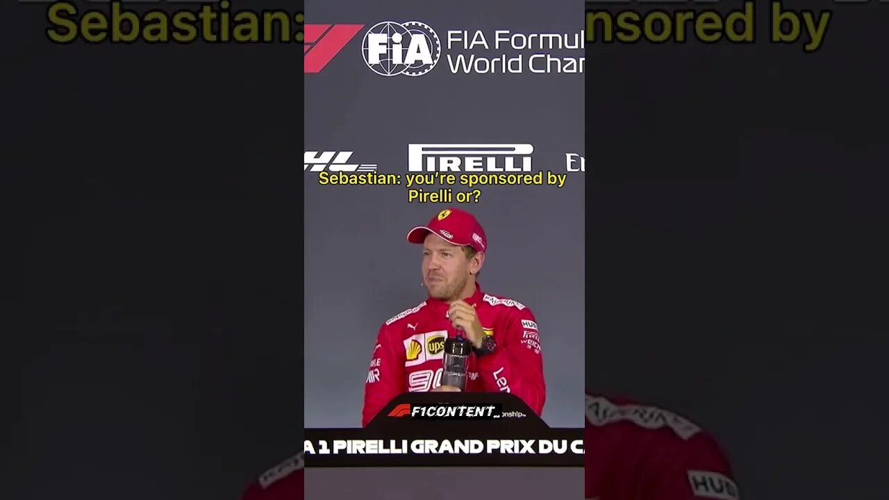 #f1 #pirelli #hamilton #jokes #sebastianvettel #sports #grandprix #shorts