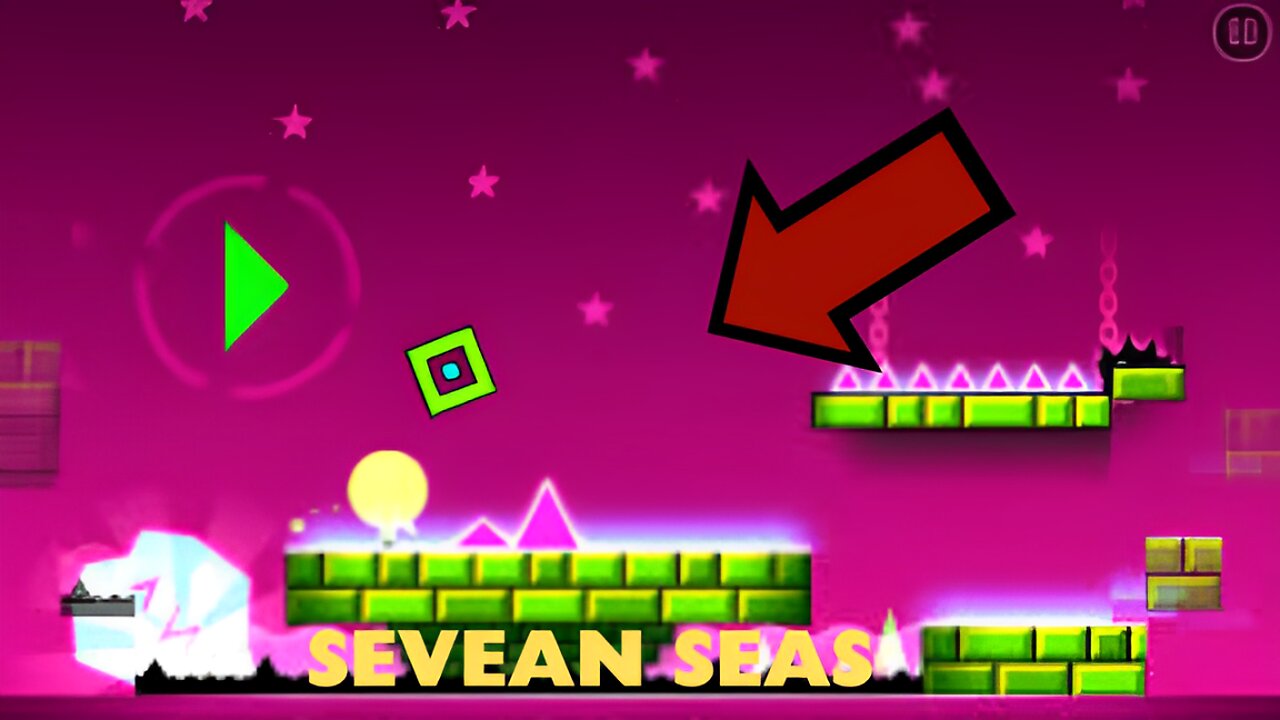 Geometry Dash Meltdown - The Seven Seas (Geometry Dash Meltdown Gameplay #1)