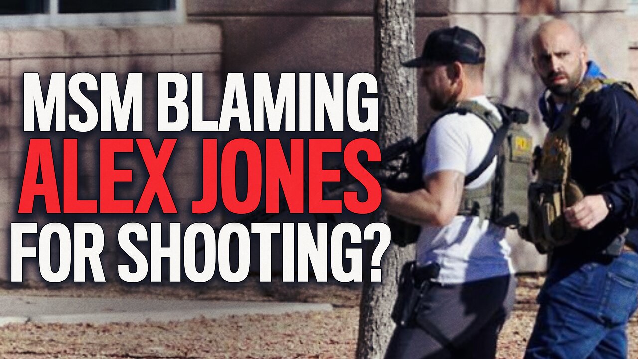 MSM Tries To Pin UNLV Shooting on Alex Jones