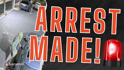 🚨 ARREST MADE! 🚨 | Proactive Video Security Stops Thief