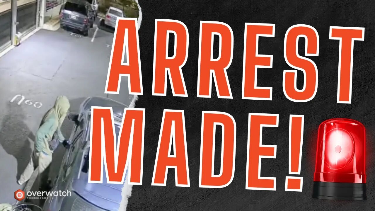 🚨 ARREST MADE! 🚨 | Proactive Video Security Stops Thief