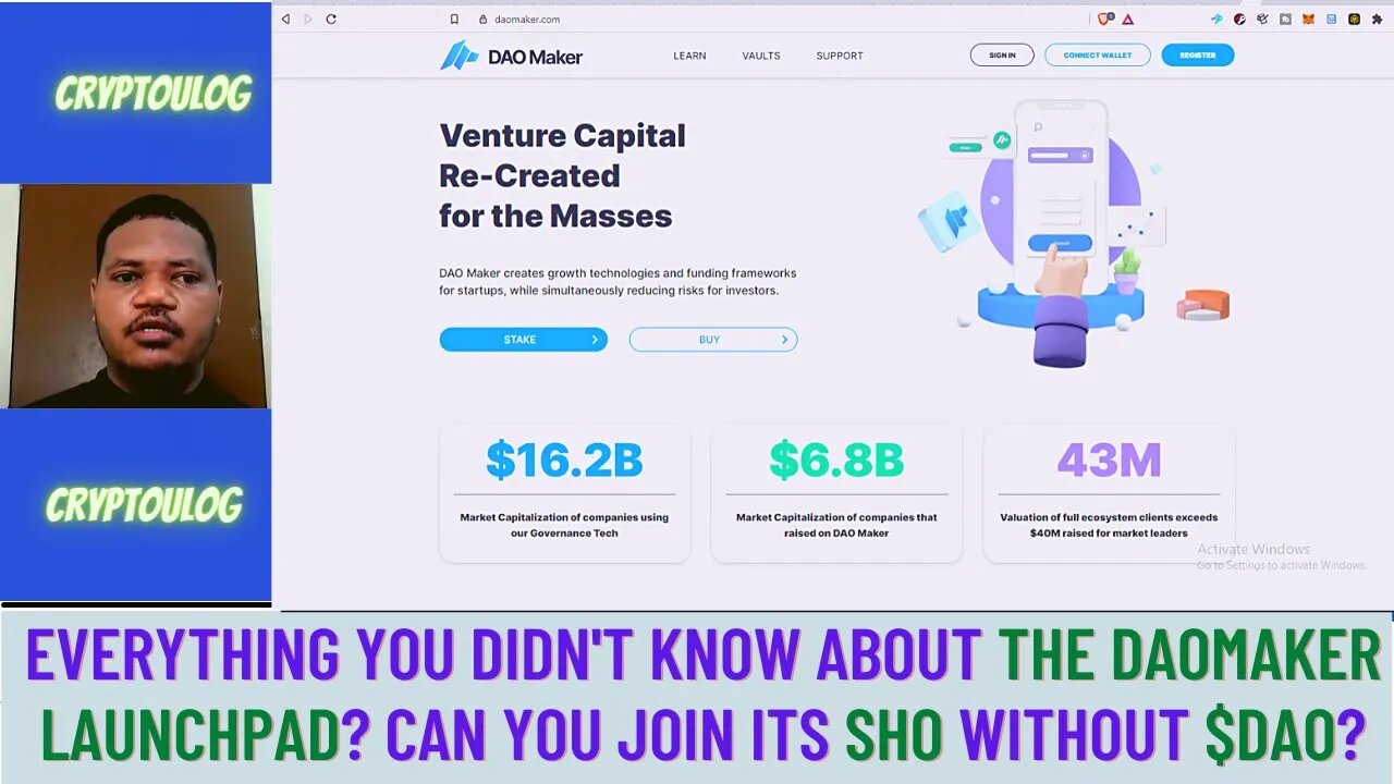 Everything You Didn't Know About The Daomaker LaunchPad? Can You Join Its SHO Without $DAO?