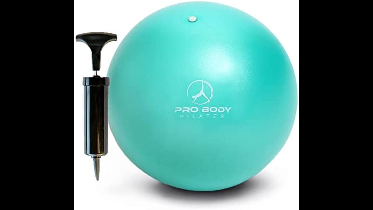 ProBody Pilates Ball Exercise Ball Yoga Ball, Multiple Sizes Stability Ball Chair, Gym Grade Bi...