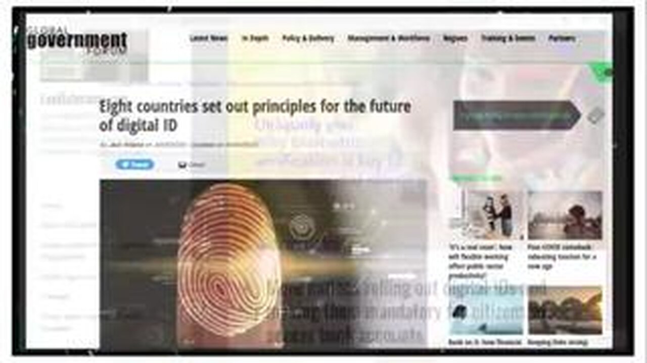 Dangerous Authoritarian Control Through Digital ID, CBDC's & Persecution of Dissidents