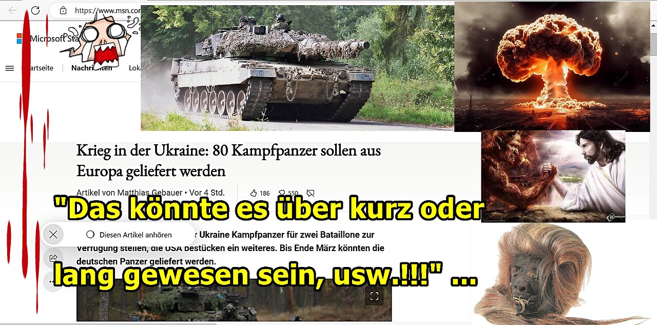 Traurige Nachrichten an das Deutsche Volk vom 25.01.2023!!!