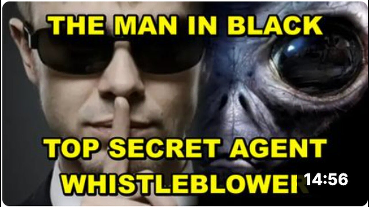 The World had better pay attention to this Man In Black WHISTLEBLOWER